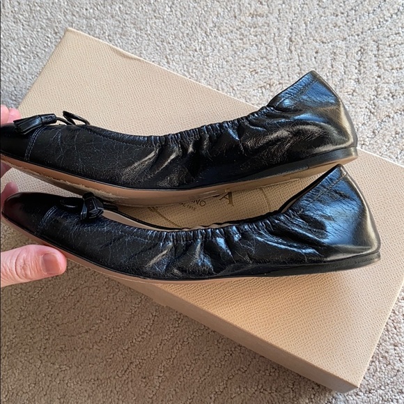 Prada Leather ballet flats - Picture 4 of 10